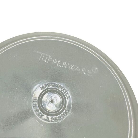 Vintage Tupperware 566-14 Wagon Wheel Coasters w/Caddy Rack Holder Set of 6 - Picture 6 of 9